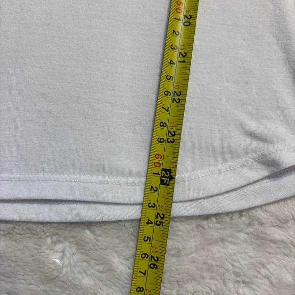 Disney Stitch Raglan Top Medium White Black 3/4 Sleeve Baseball Tee Jerry Leigh - Picture 15 of 16